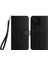 - 1383 Xiaomi Redmi 10C Için Kart Tutuculu Deri Cüzdan Telefon Kılıfı - Siyah (Yurt Dışından) 1