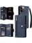 Ile Uyumluiphone 12 Pro Max Mıknatıslı Deri Zip Cüzdan Kart Sahibi (Yurt Dışından) 1