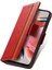 - 1383 Xiaomi Redmi Note 12 4g Için Kart Tutuculu Pu Deri Cüzdan Telefon Kılıfı - Bordo (Yurt Dışından) 4