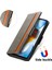 - 1383 Xiaomi Poco C40 Için Kart Tutuculu Pu Deri Cüzdan Telefon Kılıfı - Gri (Yurt Dışından) 3