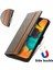 - 1383 Samsung Galaxy A30/A20 Için Kart Tutuculu Pu Deri Cüzdan Telefon Kılıfı - Gri (Yurt Dışından) 4