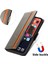 - 1383 iPhone 13 Pro Max Için Kart Tutuculu Pu Deri Cüzdan Telefon Kılıfı - Gri (Yurt Dışından) 4