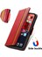 - 1383 iPhone 13 Pro Max Için Kart Tutuculu Pu Deri Cüzdan Telefon Kılıfı - Bordo (Yurt Dışından) 4