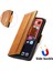 - 1383 iPhone 13 Pro Max Için Kart Tutuculu Pu Deri Cüzdan Telefon Kılıfı - Haki (Yurt Dışından) 4