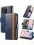 - 1383 Oukitel C21 Pro Için Kart Tutuculu Pu Deri Cüzdan Telefon Kılıfı - Mavi (Yurt Dışından) 1