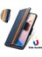 - 1383 Oukitel C21 Pro Için Kart Tutuculu Pu Deri Cüzdan Telefon Kılıfı - Mavi (Yurt Dışından) 4