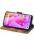 - 1383 Tcl 10L Için Kart Tutuculu Pu Deri Cüzdan Telefon Kılıfı - Haki (Yurt Dışından) 3