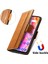 - 1383 Tcl 10L Için Kart Tutuculu Pu Deri Cüzdan Telefon Kılıfı - Haki (Yurt Dışından) 4
