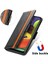 - 1383 Samsung Galaxy A50/A50S/A30S Için Kart Tutuculu Pu Deri Cüzdan Telefon Kılıfı - Siyah (Yurt Dışından) 3