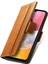 - 1383 Samsung Galaxy A14 4g Için Kart Tutuculu Pu Deri Cüzdan Telefon Kılıfı - Haki (Yurt Dışından) 4