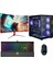 DRX6127 Ryzen 7 5700X 16GB Ram 1tb M.2 Nvme SSD 8gb RTX4060 27 Inç 165Hz Curved Monitör Freedos Oyuncu Bilgisayarı 1