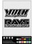 Volk-Rays Stıcker 20 x 7 cm 1