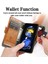 - 1383 Xiaomi Redmi Note 11T Için Kart Tutuculu Pu Deri Cüzdan Telefon Kılıfı - Haki (Yurt Dışından) 2