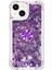 iPhone 15 Glitter Sparkle Şok Geçirmez Kapak Yüzüğü Kickstand Tpu Telefon Kılıfı (Yurt Dışından) 3