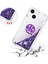 iPhone 15 Glitter Sparkle Şok Geçirmez Kapak Yüzüğü Kickstand Tpu Telefon Kılıfı (Yurt Dışından) 5