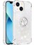 iPhone 15 Glitter Sparkle Şok Geçirmez Kapak Yüzüğü Kickstand Tpu Telefon Kılıfı (Yurt Dışından) 1