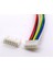 Sanec 2mm 8pin Jst Ph Kablolu Konnektör Beyaz Takım 20CM - Çift Taraflı 1