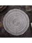 Masa Dekorasyonu Için Placemats Iskandinav Tarzı Yuvarlak Yemek Tabakları Pvc Mat Coaster Bardak Tutucu Gümüş (Yurt Dışından) 2
