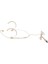 Çift Kulak Asılı Çok Yönlü Kulaklık Mikrofon Kondenser Headworn Kulaklık Mikrofon 3.5mm Jack Kilitleme Mikrofon (Yurt Dışından) 1