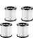 DCV580 ve DCV581H/ DCV5801H Vakum Yedek Filtresi Için 4 Paket DCV5801H Hepa Yedek Filtre (Yurt Dışından) 1