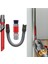 V7 V10 V11 V12 V15 Elektrikli Süpürge Traceless Toz Giderme Yumuşak Fırça + Aralık Temizleme Fırçası + Hortum + Anahtar Kilidi (Yurt Dışından) 4