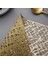 Pvc Placemats Kesme Asılabilir Mat Sekizgen Hollow Sigara Yemek Masası Paspaslar Coaster Ev Masa Dekorasyonu Gül Gümüş (Yurt Dışından) 4