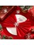 24 Set Rhinestone Kar Tanesi Peçete Halkaları Noel Yemek Masası Süslemeleri Için Toplu Metal Peçete Toka Tutucu (Yurt Dışından) 4