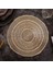 Masa Dekorasyonu Için Placemats Iskandinav Tarzı Yuvarlak Yemek Tabakları Pvc Mat Coaster Bardak Tutucu Gümüş (Yurt Dışından) 3