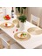 Masa Dekorasyonu Için Placemats Iskandinav Tarzı Yuvarlak Yemek Tabakları Pvc Mat Coaster Bardak Tutucu Gümüş (Yurt Dışından) 5