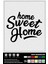 Home Sweet Home Stıcker 30 x 35 cm 1