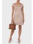 Ss Luna Jakarlı Slim Fit Mini Elbise Kadın Elbise W3YK0IWFIY0 A10L 1