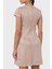 Ss Luna Jakarlı Slim Fit Mini Elbise Kadın Elbise W3YK0IWFIY0 A10L 2