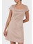 Ss Luna Jakarlı Slim Fit Mini Elbise Kadın Elbise W3YK0IWFIY0 A10L 3
