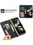 Samsung Galaxy Z Fold5 Siyah Için Çiçekler Kabartmalı Deri Kılıf (Yurt Dışından) 4
