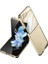 Samsung Galaxy Z Flip5 Altın Için Ultra-Ince Pc Telefon Kılıfı (Yurt Dışından) 1