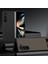 Samsung Galaxy Z Fold5 Siyah Mavi Için Karbon Fiber Telefon Kılıfı (Yurt Dışından) 2