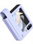 Samsung Galaxy Z Flip5 Mor Için El Kayışı Tipi Pu Kılıf (Yurt Dışından) 1