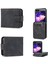 Azns Samsung Galaxy Z Flip5 Siyah Için Cilt Hissediyorum Pu+Tpu Kılıfı (Yurt Dışından) 1