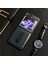 Samsung Galaxy Z Flip5 Mavi Için Çılgın At Doku Tutucu Kılıf (Yurt Dışından) 3