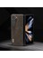 Abeel Dream Litchi Doku Kılıfı Samsung Galaxy Z Fold5 Khaki (Yurt Dışından) 3