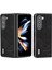 Abeel Dream Litchi Doku Kılıfı Samsung Galaxy Z Fold5 Siyah (Yurt Dışından) 2