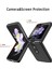 Samsung Galaxy Z Flip5 Pink Için Yağ Püskürtmeli Yüzük Pc Kılıfı (Yurt Dışından) 3