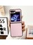 Samsung Galaxy Z Flip5 Pink Için Morandi Pc Telefon Kılıfı (Yurt Dışından) 4