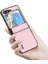 Samsung Galaxy Z Flip5 Pink Için Abeel Cowhide Doku Kılıfı (Yurt Dışından) 2