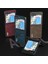 Abeel Dream Litchi Doku Kılıfı Samsung Galaxy Z Flip5 Siyah (Yurt Dışından) 4