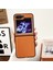 Samsung Galaxy Z Flip5 Turuncu Için Morandi Pc Telefon Kılıfı (Yurt Dışından) 4