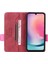 Samsung Galaxy A25 5g Pu Deri Cüzdan Stand Telefon Kılıfı Donanım Dekor Koruyucu Kapak (Yurt Dışından) 2