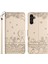Samsung Galaxy A14 Telefon Kapağı Deri Deri Stand Baskılı Duvar Kedileri Telefon Vaka Cüzdan (Yurt Dışından) 1