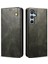 Samsung Galaxy A25 5g Pu Deri Telefon Kabuğu Ağdalı Çılgın At Doku Stand Kapağı Cüzdan Kılıfı (Yurt Dışından) 1
