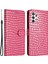 Samsung Galaxy A32 5g / M32 5g Deri Kapak Yatay Stand Cüzdan Timsah Doku Telefon Kılıfı (Yurt Dışından) 1